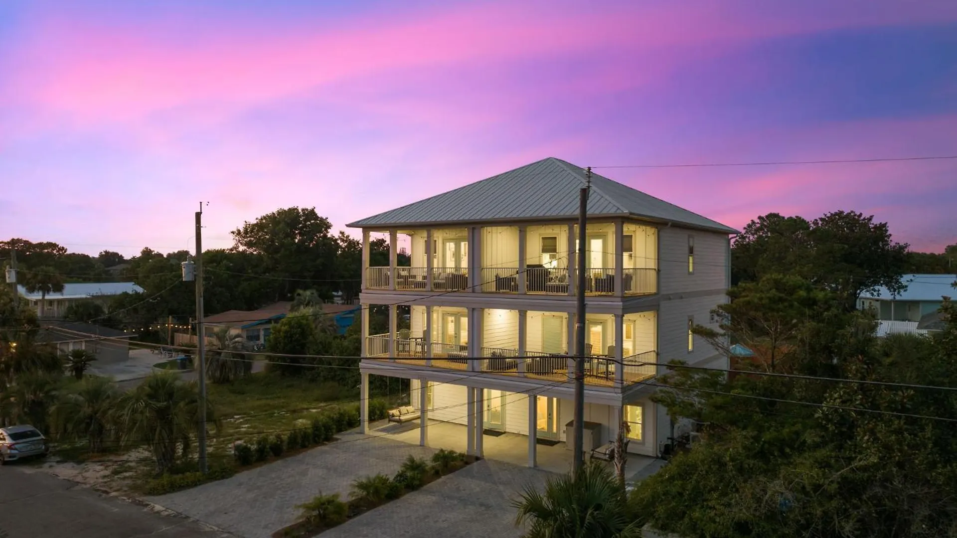 Grand Retreat Ii: 4Br, 5Ba, Sleeps 15 Private Pool Your Perfect Escape! Panama City Beach USA
